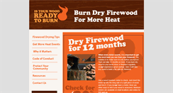 Desktop Screenshot of burndryfirewood.com
